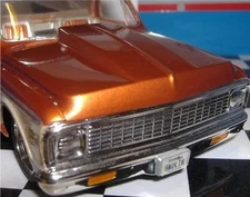 LEX'S SCALE MODELING Resin Cowl  Hood for '72 Chevy P/U AMT 1/25 HOT!