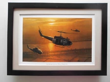  Aircraft print 'Dust Off: Angels Of Mercy'  FRAMED