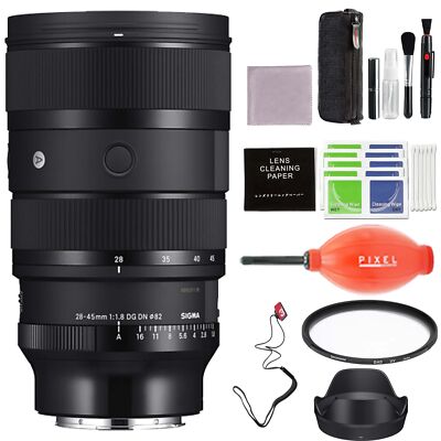 Sigma 28-45mm f/1.8 DG DN Art Lens for Sony E w/ Accessories Bundle | 612969