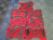 #al330  Snap-On GMTK General Mechanic's Foam Cutouts 7pc Set 6 Drawer + Top