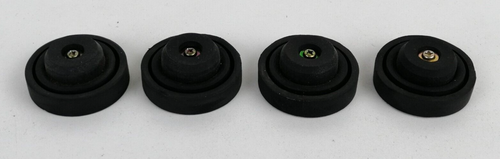 PIONEER PL-200 Z - SET 4 PIEDINI - ORIGINALI - DIAMETRO = 4 CM - ALTEZZA = 1,8CM - Foto 2 di 3