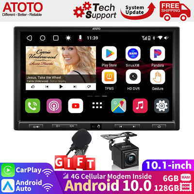 ATOTO S8 Ultra Plus 10in 2DIN Android Car Radio GPS Track Car Play
