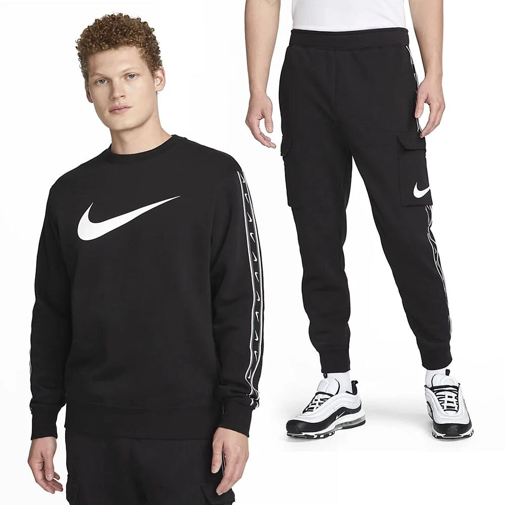 Costume Sweat-Shirt Homme Nike Col Gymnastique Sportive Hivernal