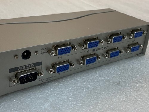ATEN VS-98A 8 Channel VGA Duplicator Video Splitter Used Good Condition - 第 12/12 張圖片
