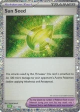 SUN SEED 027/034 CLV CLASSIC COLLECTION POKEMON (HOLO, NM)