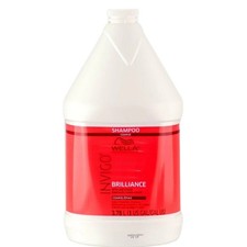 Wella IInvigo Brilliance Shampoo for Coarse Color Treated Hair 1 Gallon 128 oz