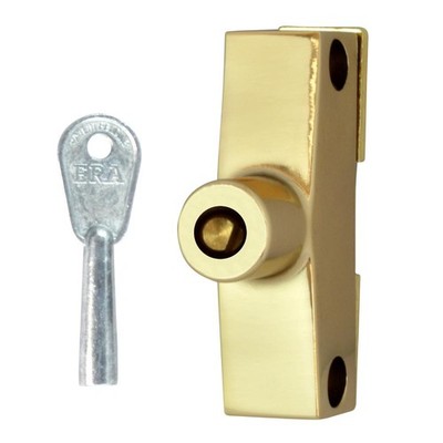 ERA 801 & 802 Automatic Window Snap Lock - PB Std Key 1 Lock + 1 Key Visi