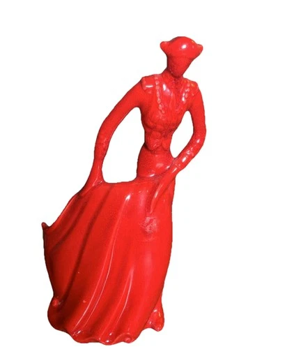 Vintage Royal Haeger Red Matador Bull Fighter Planter 13 1/4" H