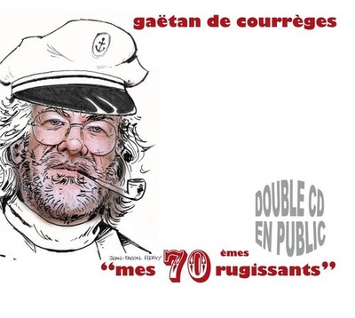 Audio Cd - Gaetan De Courreges - 70  - Adf Musique -D- Neu