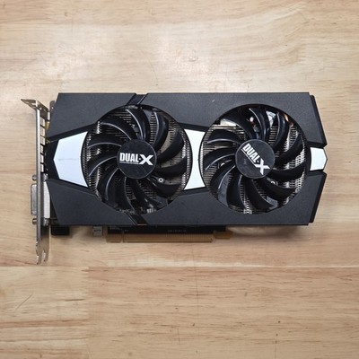 SAPPHIRE AMD Graphics Card PCI Express Dual-X DisplayPort HDMI DVI Fan Heatsink