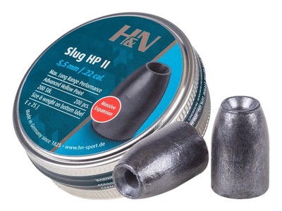 (NEW) H&N Slug HP II, .217 Cal, 30 Grains, Hollowpoint, 200ct