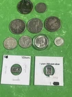 1898 Barber Half Dollar Silver Coin Lot, Walking Liberty Half Dollar 11 Coin Lot