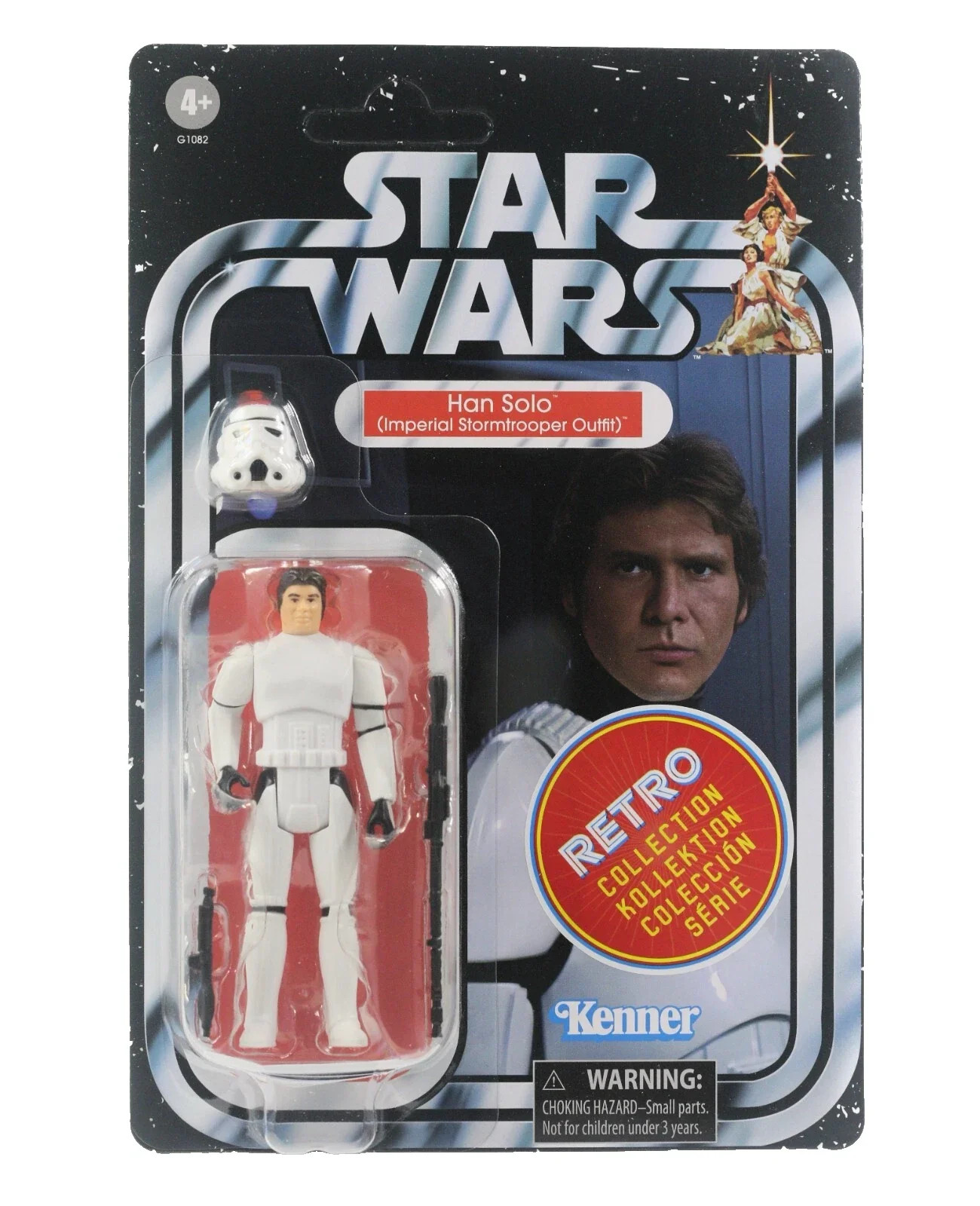 Star Wars Retro Collection ANH Han Solo Stormtrooper 3.75 Figure MINT