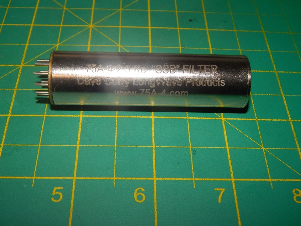 COLLINS 75A4 2.5 kHZ CURRY SSB FILTER FOR HAM SSB CW OR COMMERCIAL RTTY - TESTED - Image 3 of 4