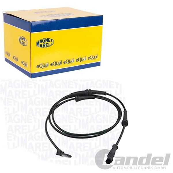 Magneti Marelli ABS-SENSOR Raddrehzahl Hinten Rechts Passend FüR Renault Kangoo-image
