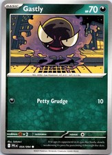 Gastly 054/094 Common Phantasmal Flames Pokemon NM