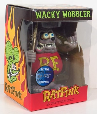 新品未開封 Rat Fink Wacky Wobbler フィギュア15体セット 2pcs Random Rat Fink Figure Roth Ed Big Daddy Wacky Wobbler Bobble