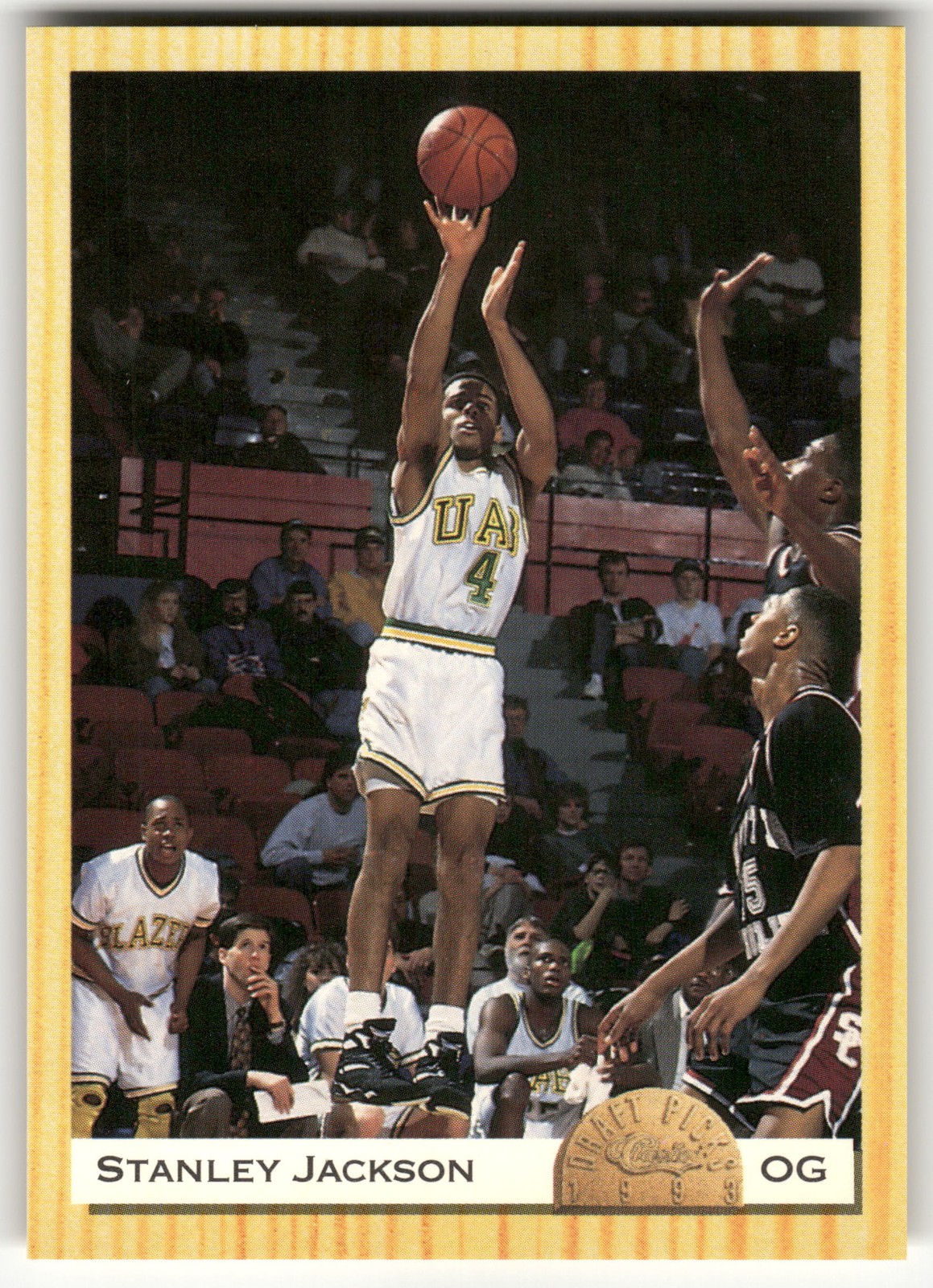 1993 Classic Draft Picks #45 Stanley Jackson