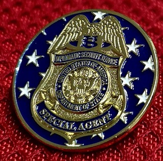 2026 Milano Cortina Olympic Diplomatic it's Security Service Pin