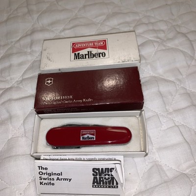 Victorinox Swiss Army Knife Red Marlboro Adventure Team Spartan