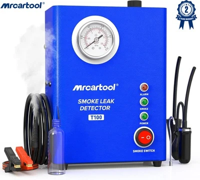 MRCARTOOL Automotive Smoke Machine EVAP Fuel Pipe Smoke Leak Detector Diagnostic Tester