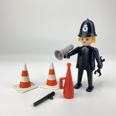 Playmobil UK Playpeople 1728/2 Britischer Polizist Figur 100% vollständig
