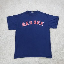 Boston Red Sox T Shirt Mens Small Navy Blue #46 Jacoby Ellsbury Majestic MLB