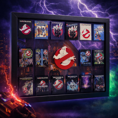 Ghostbusters - 3D Bilderrahmen mit magnetischen Boxen (Videogames)
