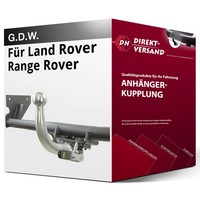 für Range Rover III Typ 322 (G.D.W.) AnhäNgerkupplung Horizontal Abnehmbar AHK