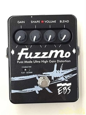 EBS FuzzMo Fuzz Distortion Pedal - Bass Beast w/ Blend!