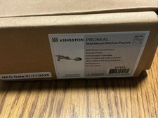 Kingston Proseal Brass KF102 - 1.8 GPM Widespread Bridge Kitchen Faucet Chrome