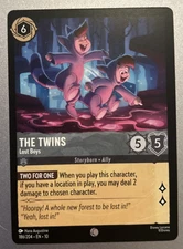 The Twins Lost Boys 186/204 Whispers in the Well Disney Lorcana