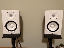 Yamaha HS7W Powered Studio Monitor - White