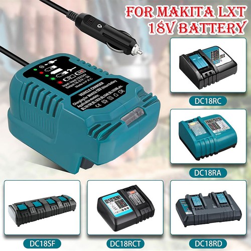 Replacement Car Charger For Makita 18V LXT Battery BL1815 BL1830 BL1840 BL1860 - Picture 7 of 8