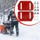 2x Snow Blower Skid Plate Shoes 780-420 for 24" Snow Blower 315E640F352 1995