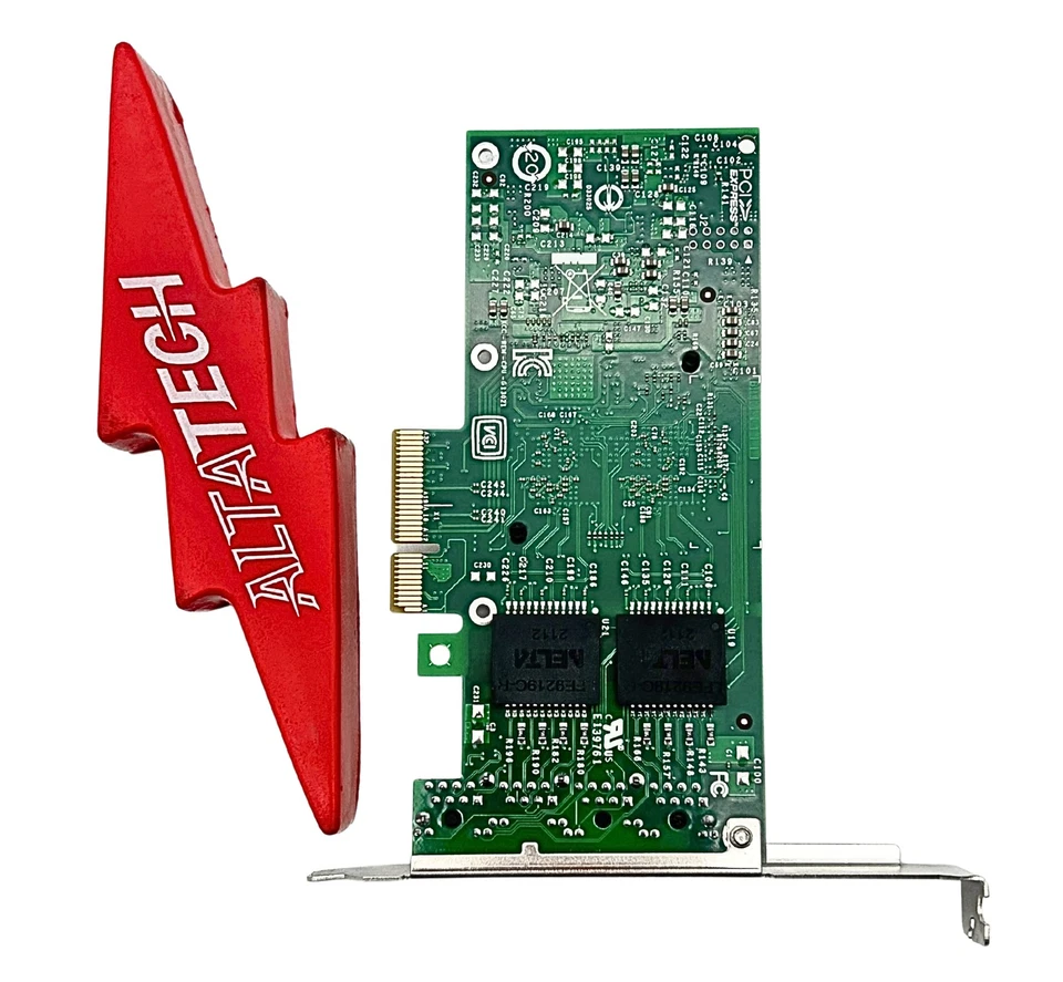 Intel I350T4V2BLK 4-port Gigabit PCIe Network Adapter - Image 3 of 4