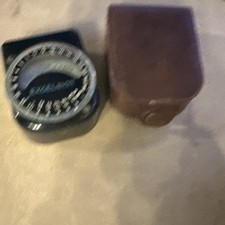 Vintage Photographic Light / exposure meter Excelsior in case