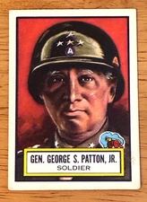 1952 Topps Look N See. # 39 Gen. George S. Patton Jr.   EX/NM