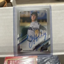 2021 Topps Chrome - Rookie Autographs Jordan Holloway #RA-JHO (AU, RC)