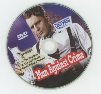 Man Against Crime - DVD By Ralph Bellamy 3 Episodes - Disc Only | eBay