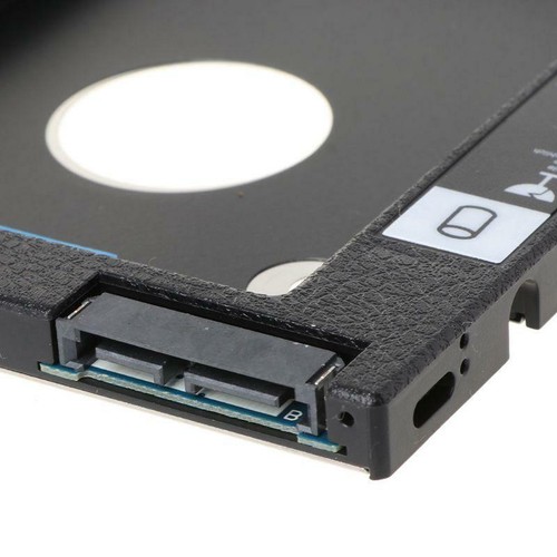 New 2nd SSD HHD Hard Drive Caddy Tray Bracket for Lenovo Ideapad 320 320C 520 - Afbeelding 4 van 9