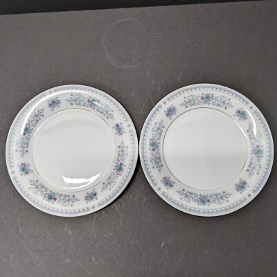 Crown Ming HARMONY Bread Salad Plates - Set of 2 - Jian Shiang 7 1/2'' - Lot 1
