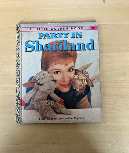a little golden book first edition A party in Shariland vintage 1959