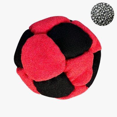 14 Panels Footbag, Stoffball, Kickball, Jonglierball von Crazy Sack mit Metall