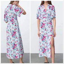 LAST NWT ZARA FLORAL PRINT DRESS 8439/360