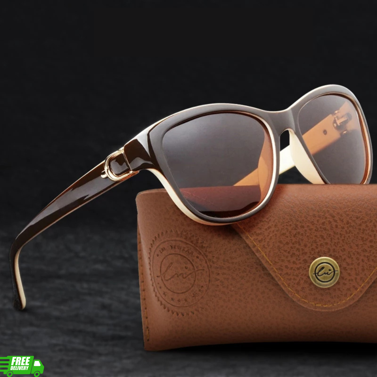Trendy Cute Cat Eye Polarized Sunglasses for Women Fashion Sunnies UV400 S0863da7d913645aeae070dbdd9f17  main image 4