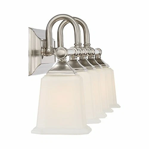Quoizel NL8605BN 5-Light Nicholas Bath Light in Brushed Nickel - Picture 6 of 9
