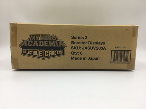 UniVersus: My Hero Academia - Heroes Clash 1st Edition Booster Box x6 - Picture 3 of 4