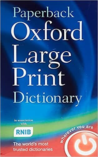 Paperback Oxford Large Print Dictionary - Image 5