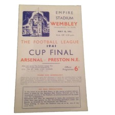  REPLICA COPIES - WARTIME FOOTBALL PROGRAMME - 1941 - 1945. FROM £1.99